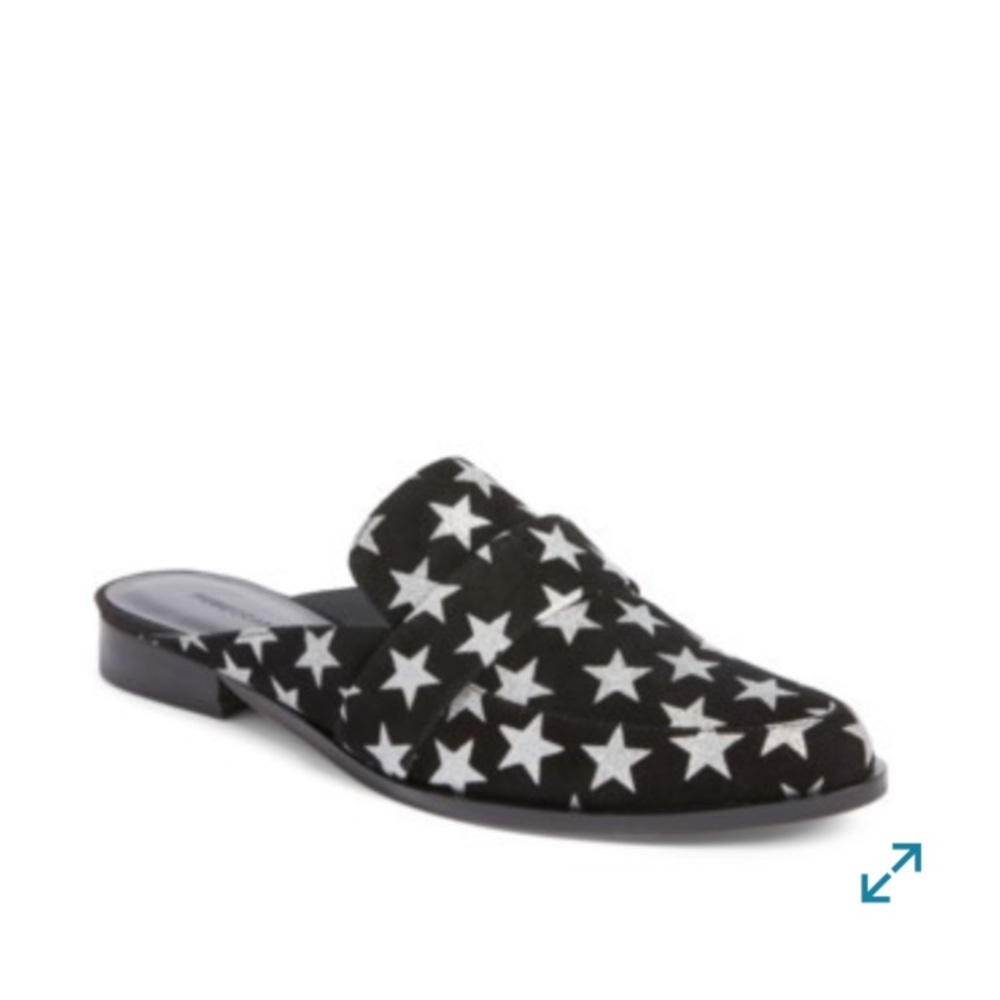 Rebecca Minkoff sparkly star slides